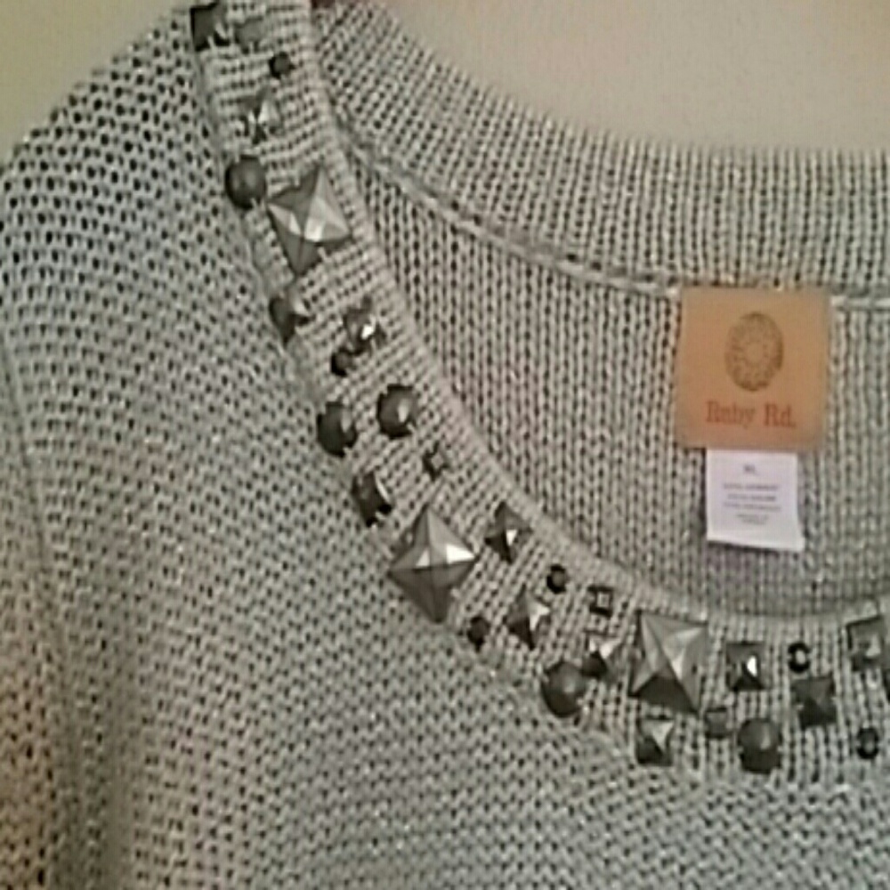 Sold Ruby Rd  gold sweater - Picture 2 of 4
